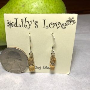 Picture Jasper Earrings